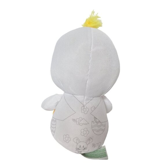 Crayola Easter Color n Plush Chick Washable Plush Stuffed Animal 2021 12.5" - Picture 3 of 5